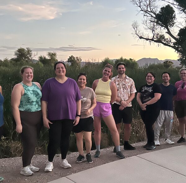 Walking meditation at the Loop